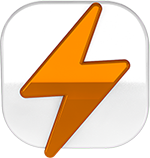 3D iconography that depicts a lightning bolt